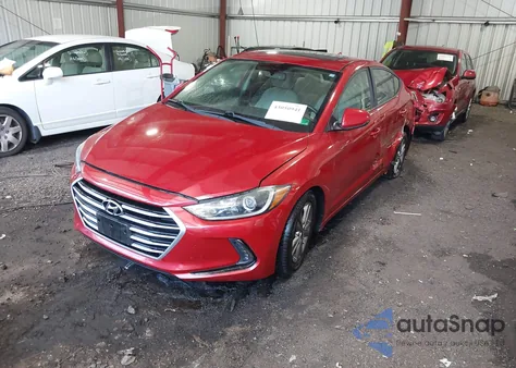 2018 Hyundai Elantra Value Edition из США, поврежденный, VIN 5NPD84LFXJH218923